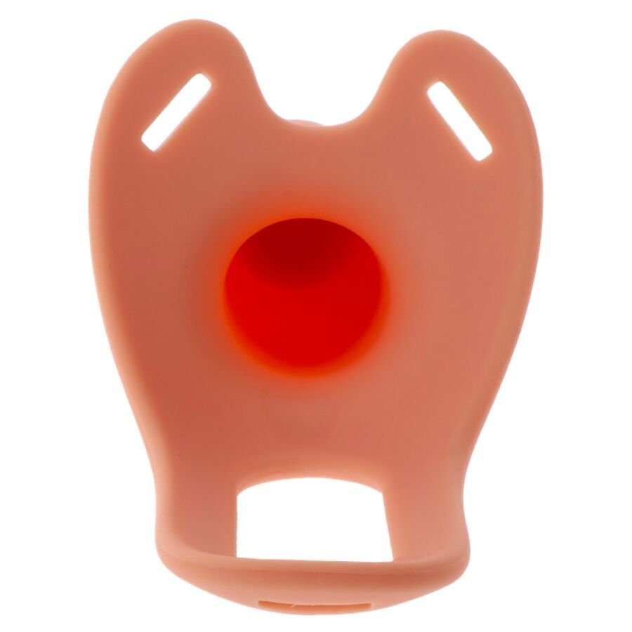 ACESS&Oacute;RIOS CASAL Hollow Penis Strap-on Silicone 16 cm Hollow Penis Strap-on Silicone 16 cm