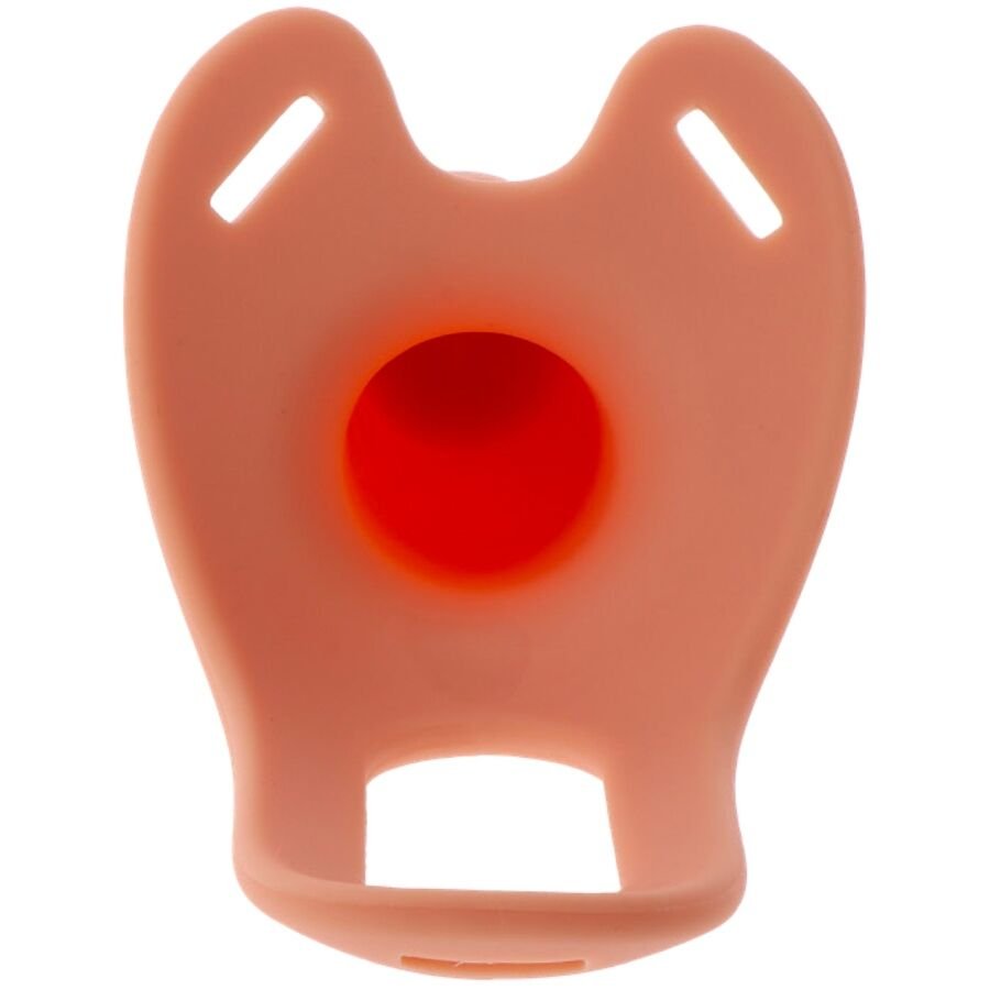 ACESS&Oacute;RIOS CASAL Hollow Penis Strap-on Silicone 18 cm Hollow Penis Strap-on Silicone 18 cm