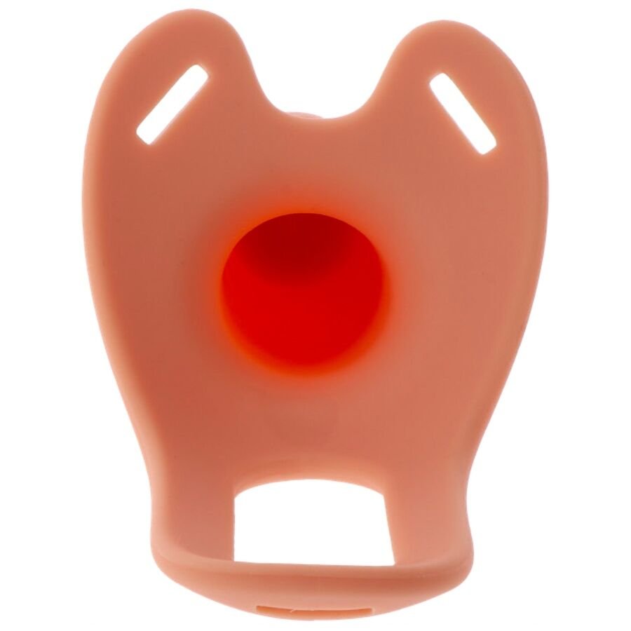ACESS&Oacute;RIOS CASAL Hollow Penis Strap-on Vibrating Silicone 16 cm Hollow Penis Strap-on Vibrating Silicone 16 cm