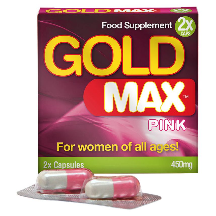 potenciadores Gold Max Pink For Woman