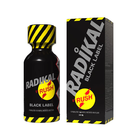 FARMÁCIA ERÓTICA Popper Radikal Rush Black Label XL