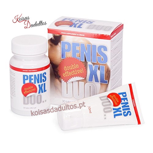 AFRODISÍACOS Potenciadores Homem Penis XL Duo Pack 30 Comp. / 30 ML