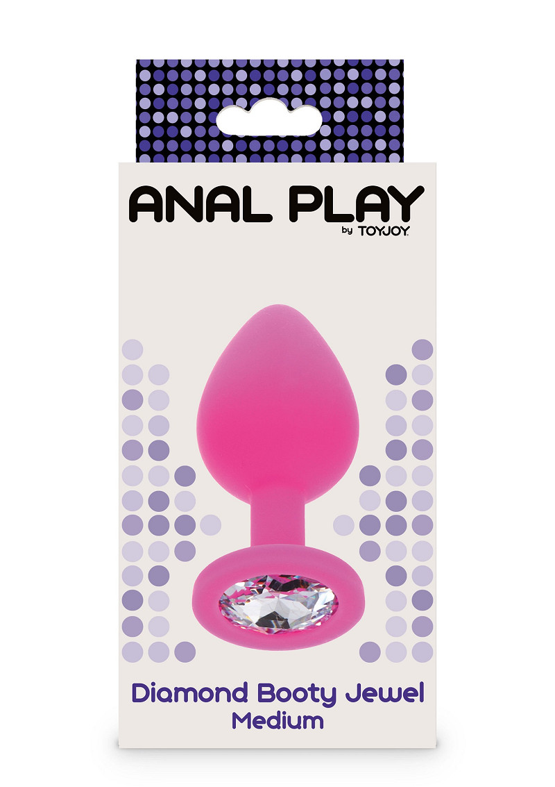 ANAL Anal Play Diamond Booty Jewel Medium Anal Play Diamond Booty Jewel Medium
