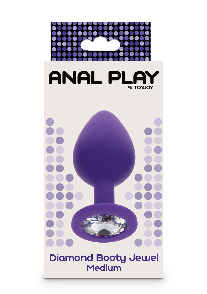 Anal Play Diamond Booty Jewel Medium Anal Play Diamond Booty Jewel Medium