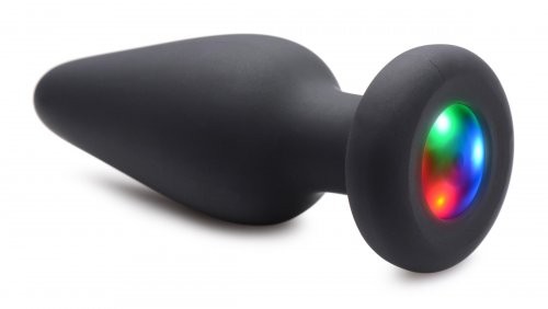ANAL Butt Plugs Sem Vibração BOOTY SPARKS - PLUG ANAL LIGHT-UP M