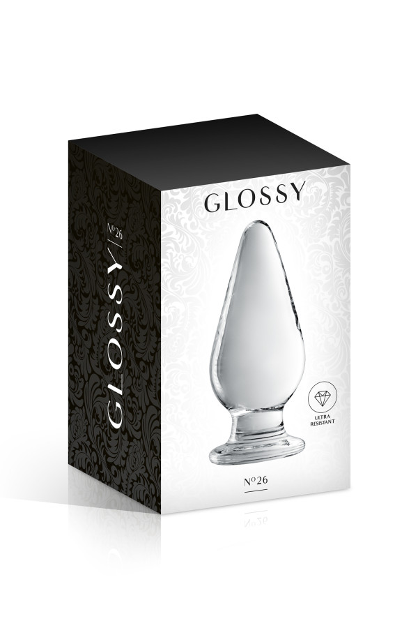 SEXTOY MULHER Plug de Vidro Glossy 26 Plug de Vidro Glossy 26