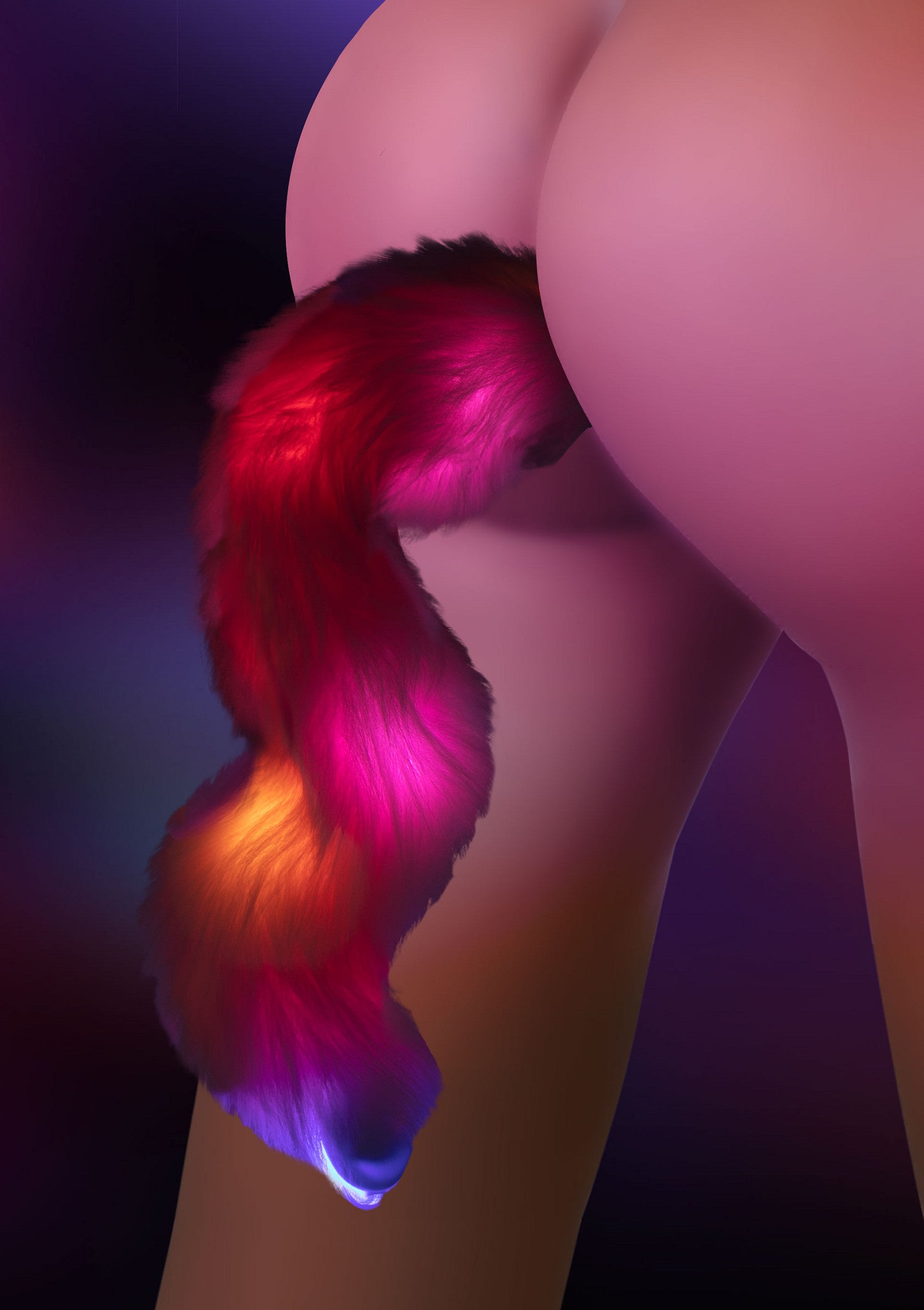 Unicorn Tail & Buttplug Led Unicorn Tail & Buttplug Led