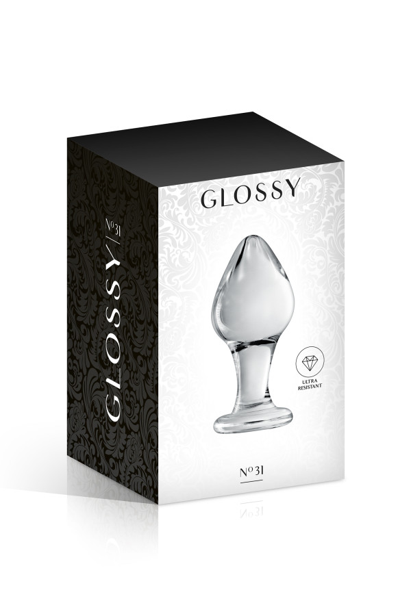 SEXTOY MULHER Plug de Vidro Glossy 31 Plug de Vidro Glossy 31