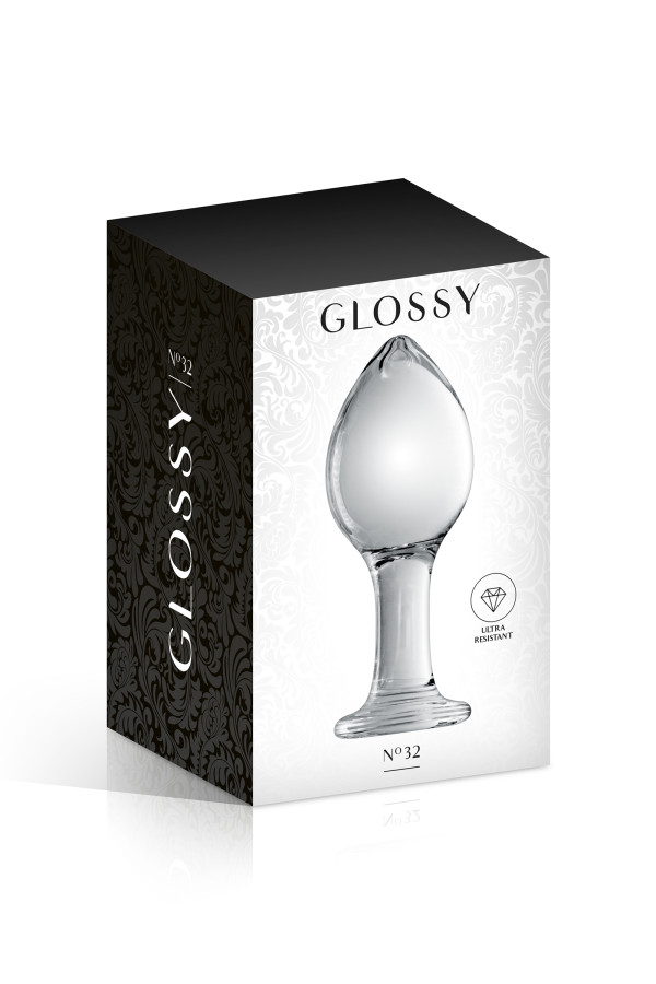 SEXTOY MULHER Plug de Vidro Glossy 32 Plug de Vidro Glossy 32