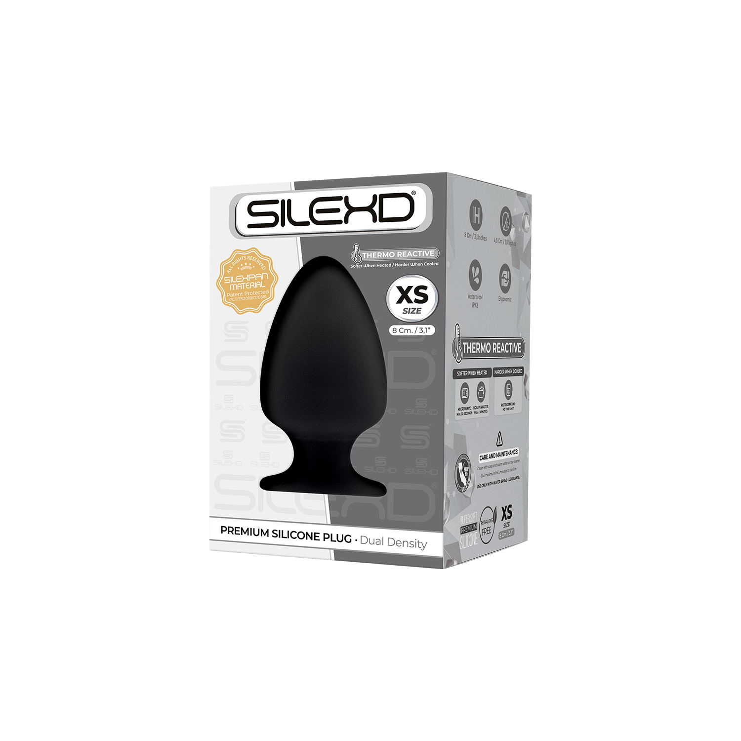 0498sil Plug de Silicone XS Plug de Silicone XS