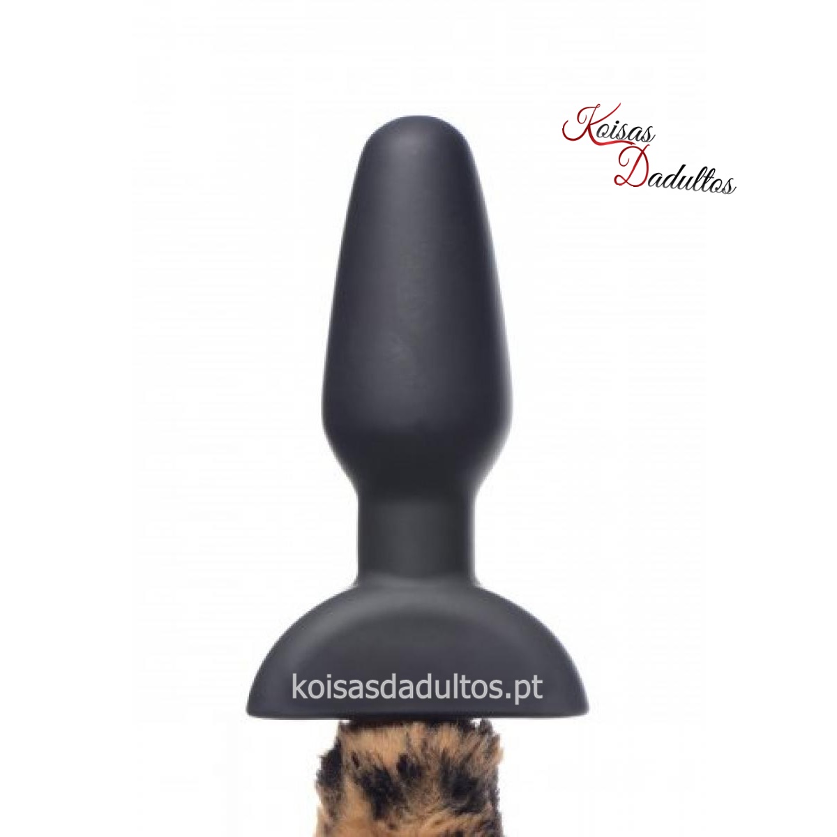 Plug com Cauda de Leopardo Plug com Cauda de Leopardo