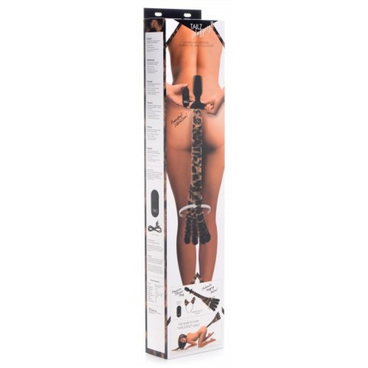 Plug com Cauda de Leopardo Plug com Cauda de Leopardo