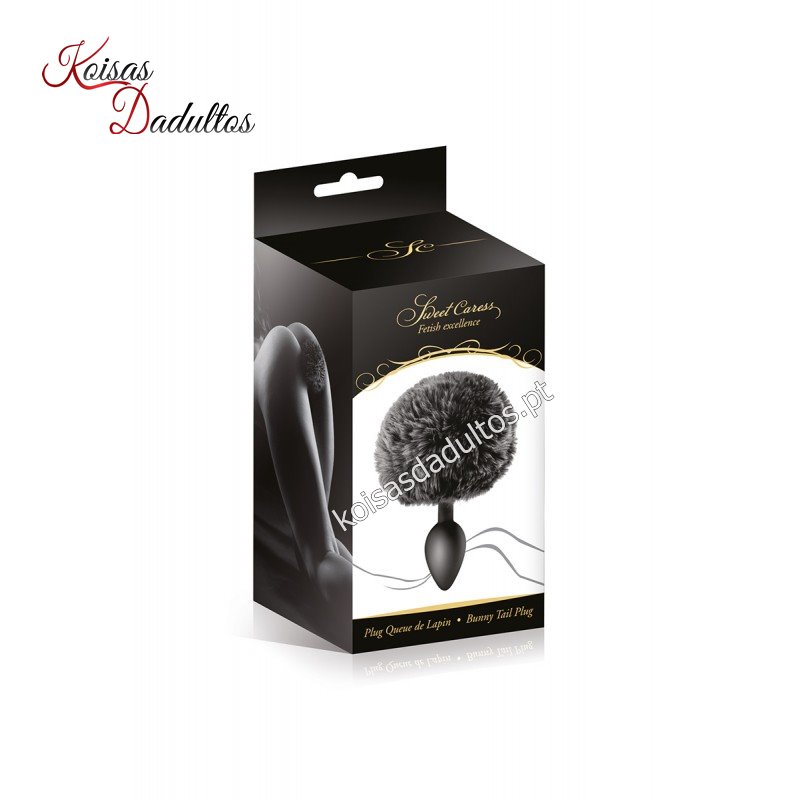 SEXTOY MULHER Plug Pompom Cauda de Coelho Plug Pompom Cauda de Coelho