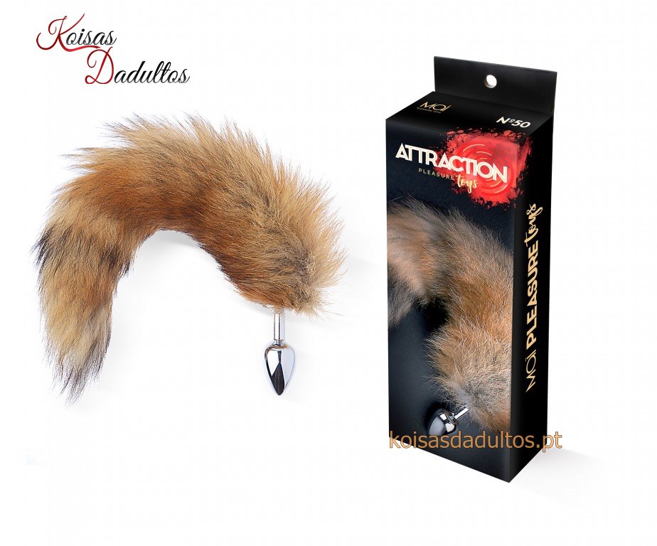 ANAL Plug com Cauda de Raposa S Plug com Cauda de Raposa S