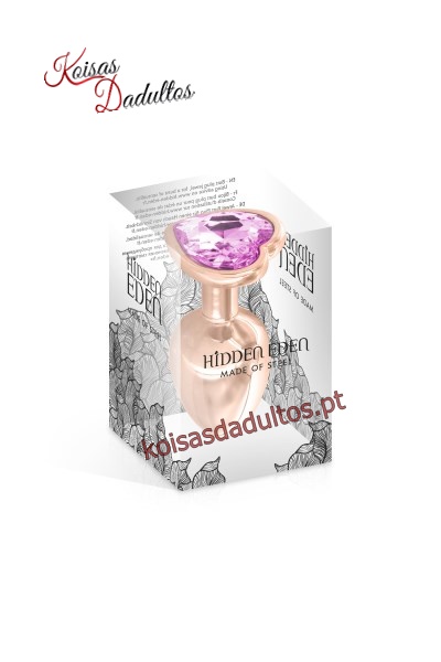 ANAL Plug Gloria Ouro Rosa S Plug Gloria Ouro Rosa S