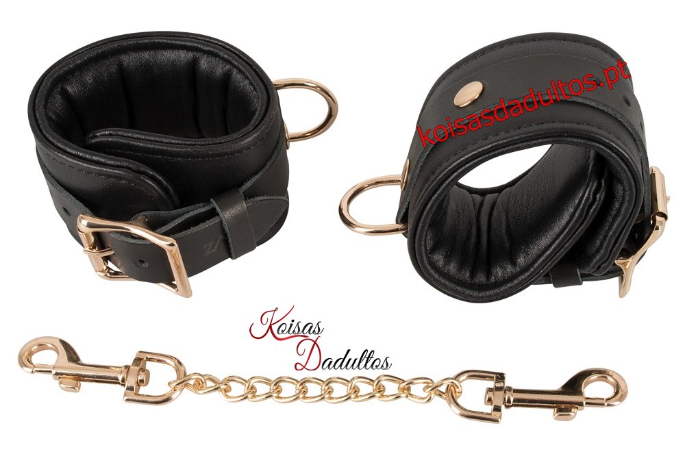 20306751001 Algemas de Couro Zado Algemas de Couro Zado