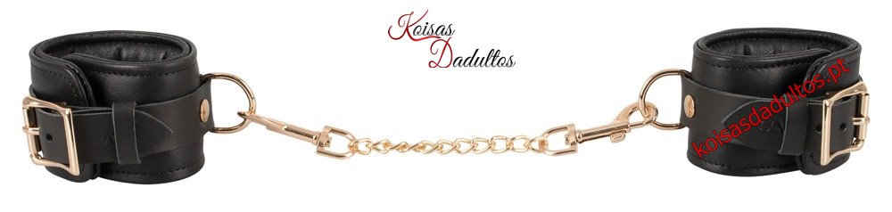 20306751001 Algemas de Couro Zado Algemas de Couro Zado