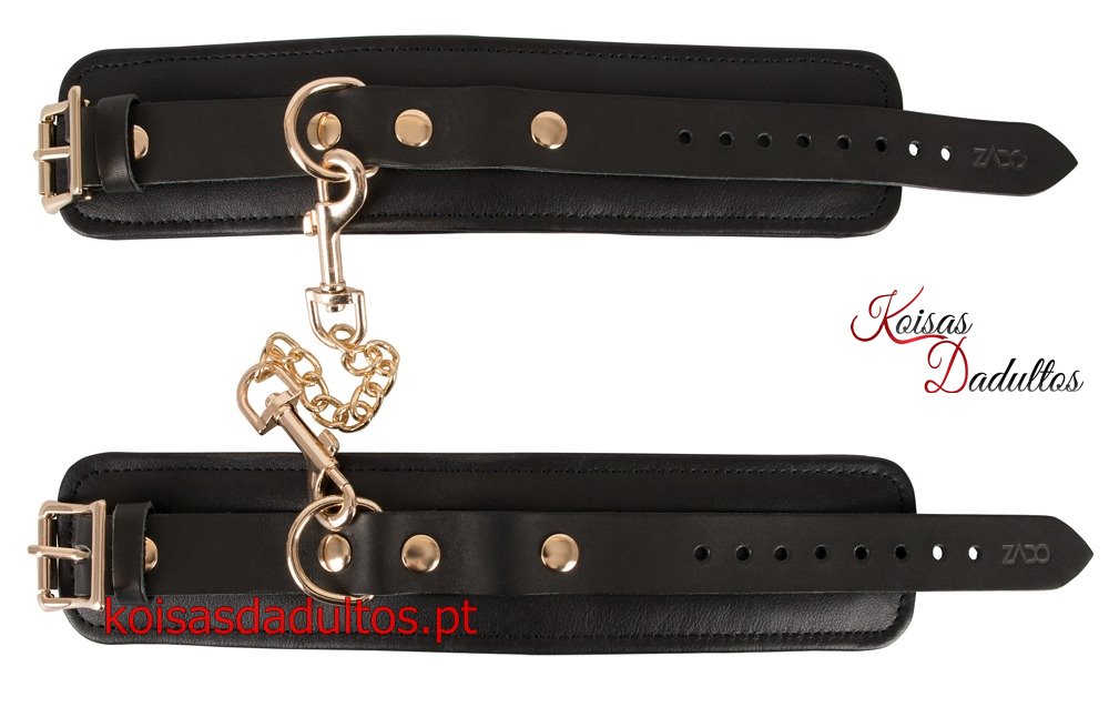 20306751001 Algemas de Couro Zado Algemas de Couro Zado