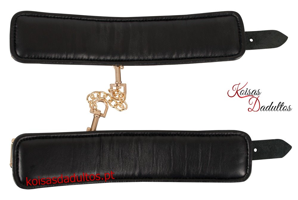 20306751001 Algemas de Couro Zado Algemas de Couro Zado