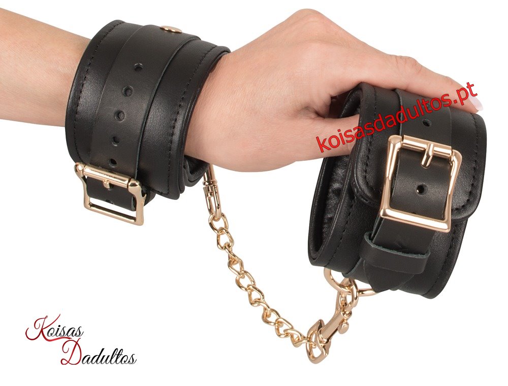 BONDAGE Algemas Algemas de Couro Zado