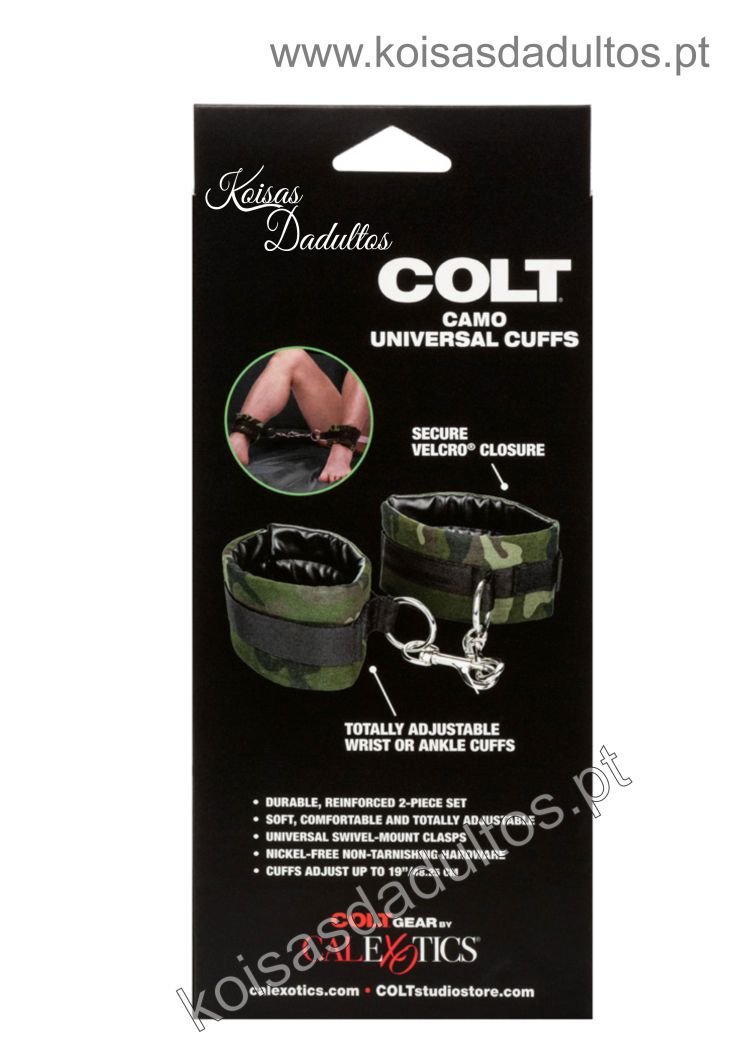 BONDAGE COLT CAMO UNIVERSAL CUFFS COLT CAMO UNIVERSAL CUFFS