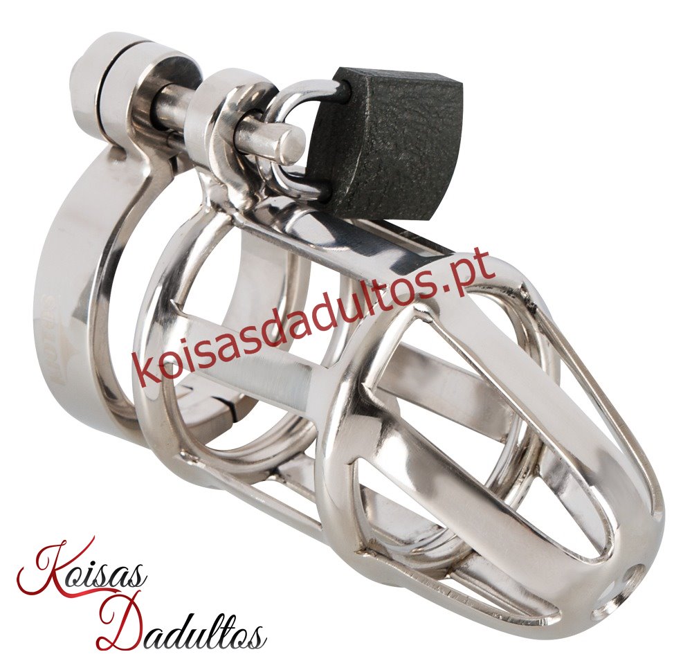 BONDAGE Castidade Gaiola de Castidade em Aço