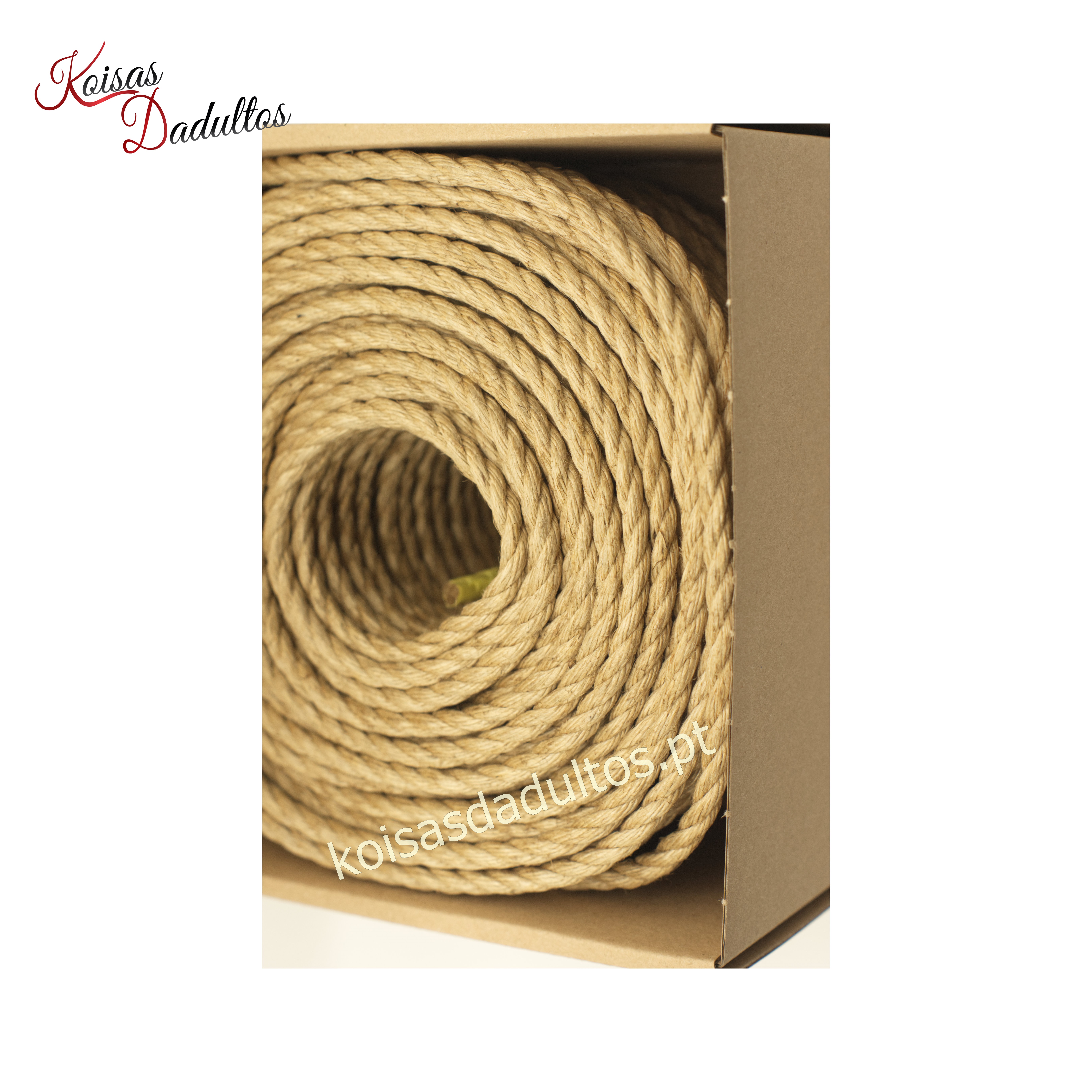 vegan Jouyoku Corda de Juta Japonesa 55 M 5.5 MM Jouyoku Corda de Juta Japonesa 55 M 5.5 MM