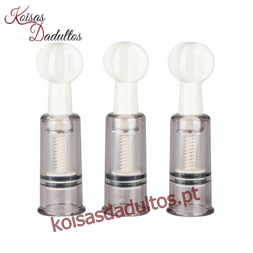 BONDAGE Mamilos  Conjunto de 3 Sugadores de Mamilos