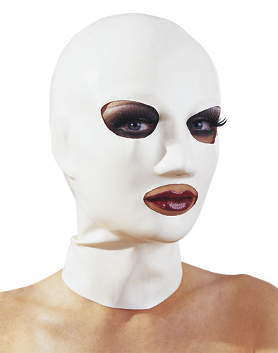 BDSM FETICHE Máscaras e Vendas Máscara de Latex C/ Aberturas