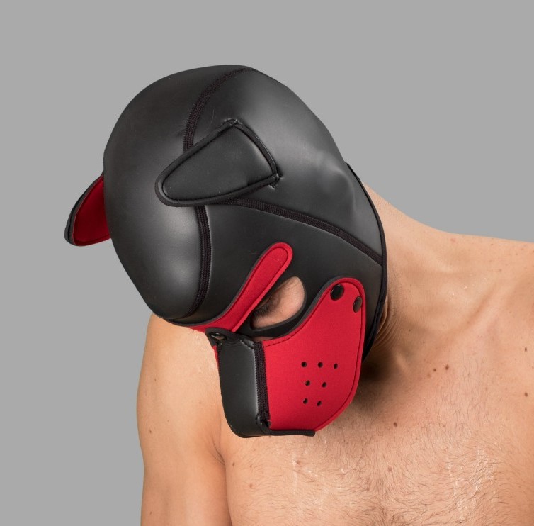 BONDAGE Máscara de Neoprene Cão Máscara de Neoprene Cão