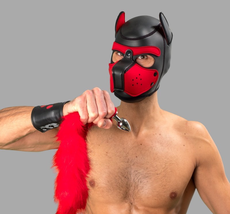 BONDAGE Máscara de Neoprene Cão Máscara de Neoprene Cão