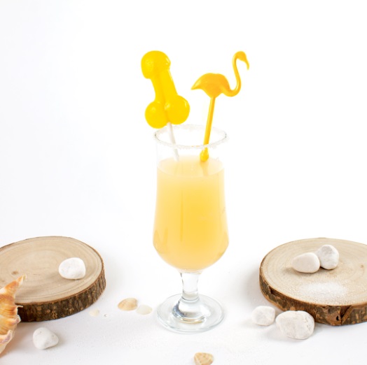 BRINCADEIRAS JOGOS Goma Pénis Pina Colada  Goma Pénis Pina Colada 