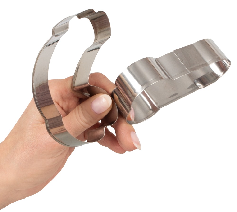 7702050000 Conjunto de 2 Cortadores de Massa Pénis Conjunto de 2 Cortadores de Massa Pénis