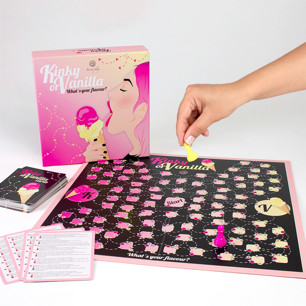 BRINCADEIRAS JOGOS Jogo Kinky ou Baunilha Jogo Kinky ou Baunilha