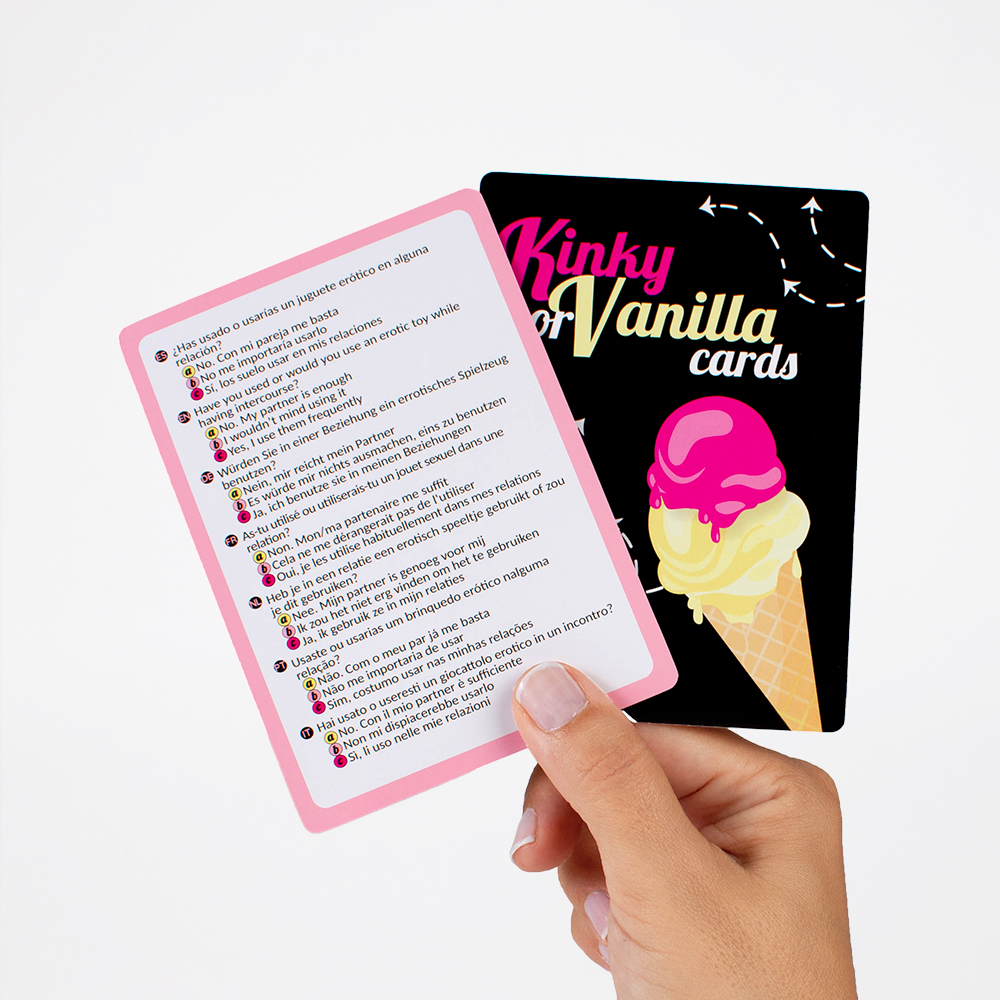 BRINCADEIRAS JOGOS Jogo Kinky ou Baunilha Jogo Kinky ou Baunilha