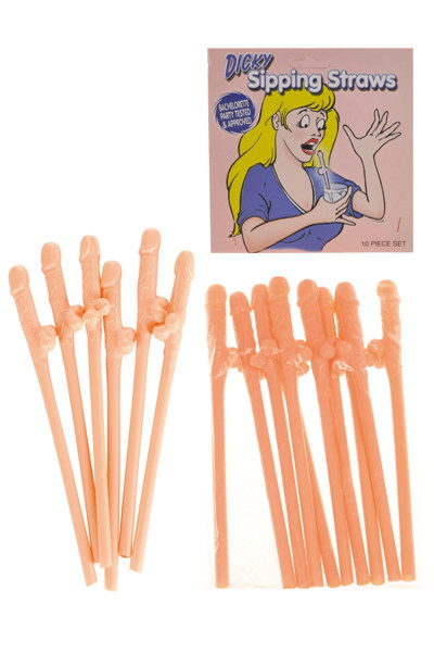 BRINCADEIRAS JOGOS Brincadeiras Palhinhas Pénis  10 Unids. Palhinhas Pénis  10 Unids.