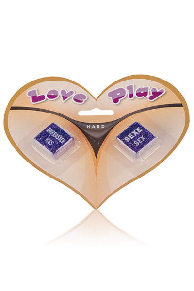BRINCADEIRAS JOGOS Dados Love Play - Forte Dados Love Play - Forte