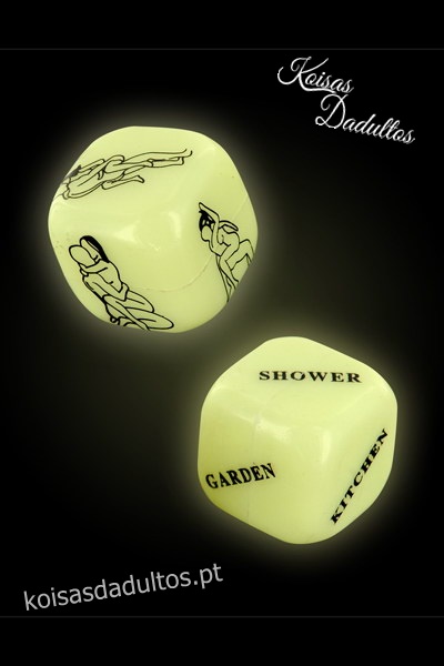 500526 Jogo Dados Brilha no Escuro  Jogo Dados Brilha no Escuro 