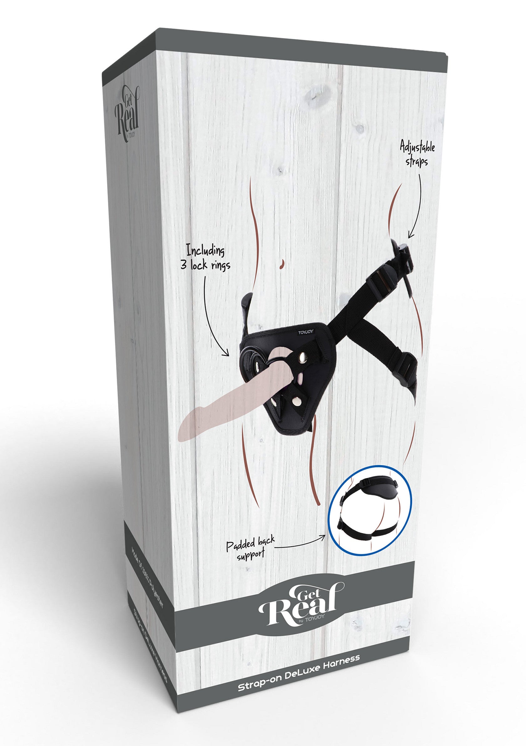 CINTOS STRAP-ON Cintos Get Real - Arnês Get Real - Arnês