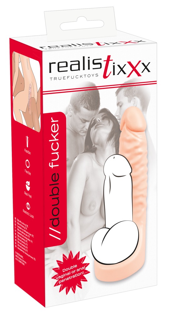 CINTOS STRAP-ON Strap-On Masculinos Realistixxx Double Fucker Realistixxx Double Fucker