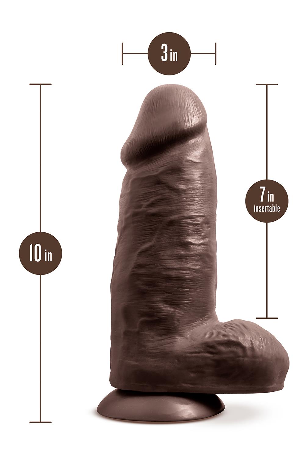 DONGS DILDOS BBC Negros Au Naturel Chub
