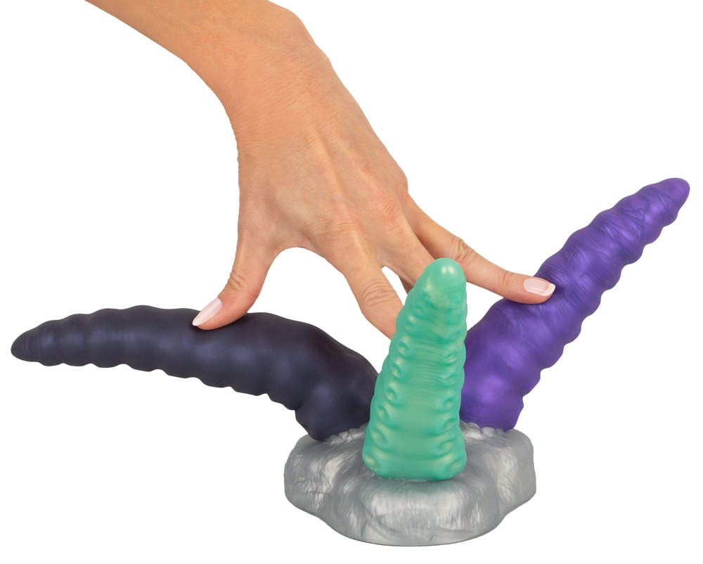 DONGS DILDOS Super Dongs Beasty Cocks Triple Tentacle Beasty Cocks Triple Tentacle