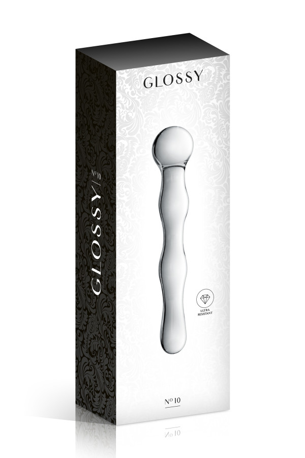 SEXTOY MULHER Dildo de Vidro Glossy 10 Dildo de Vidro Glossy 10