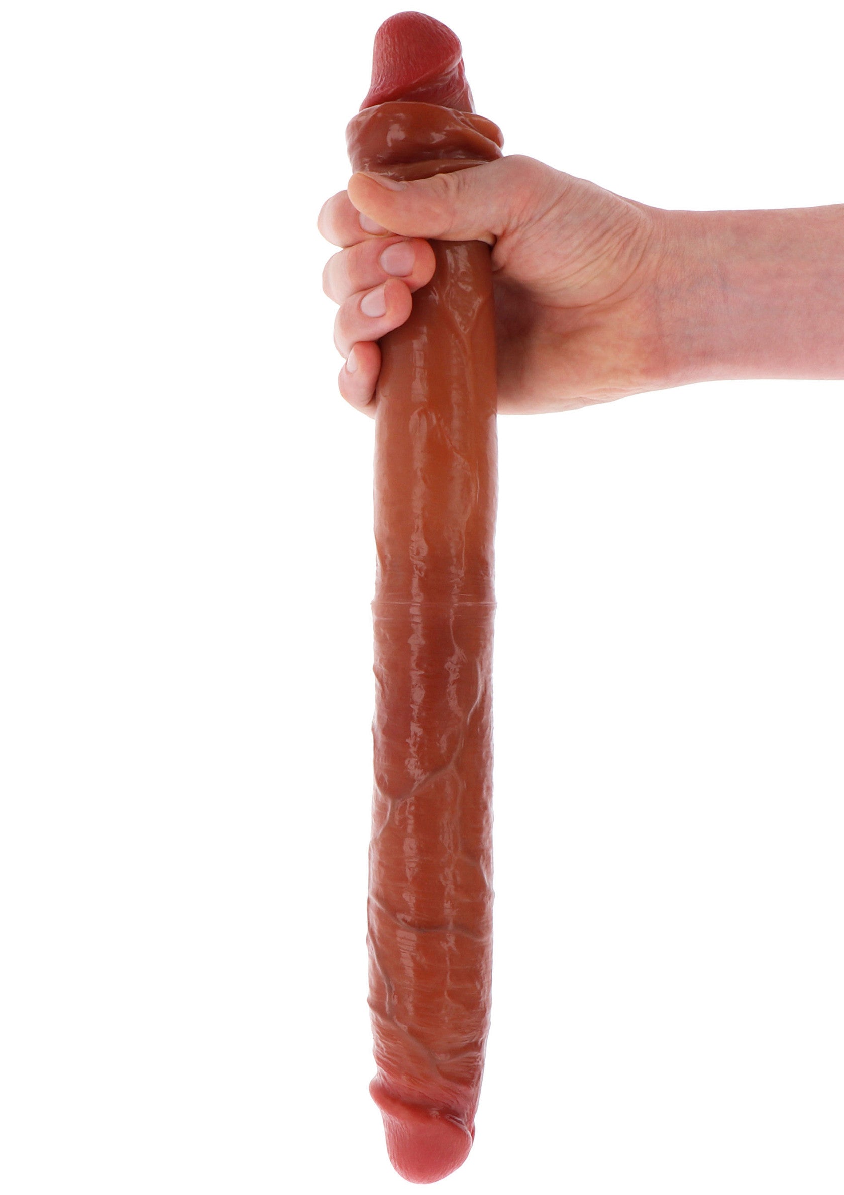SEXTOY MULHER Get Real Foreskin Double Dong 46 cm Get Real Foreskin Double Dong 46 cm