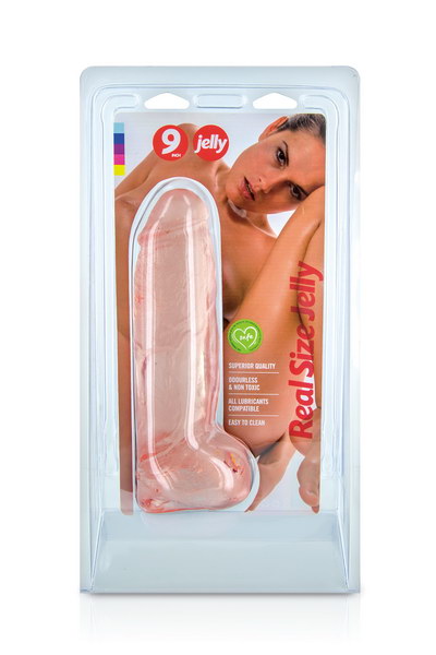 DONGS DILDOS Gelatinosos Dong Real One 9 Dong Real One 9