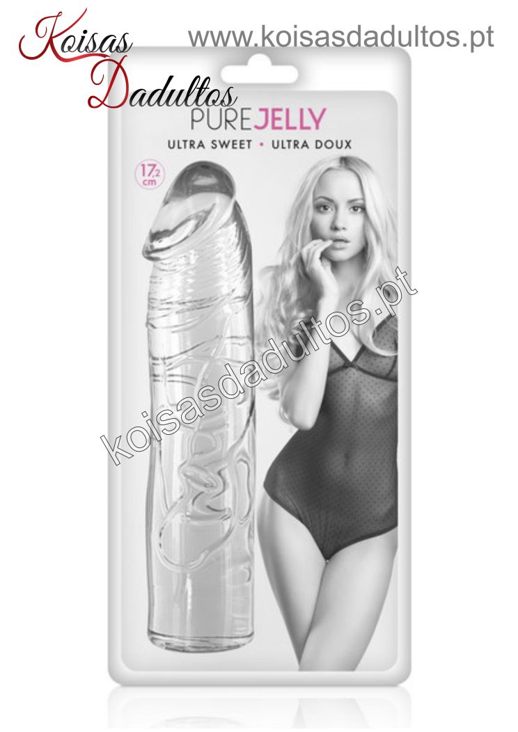 SEXTOY MULHER Dong Realístico Pure Jelly Dong Realístico Pure Jelly