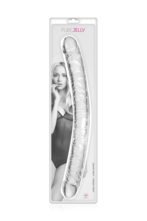 SEXTOY MULHER Dong Duplo Jelly 44 cm Dong Duplo Jelly 44 cm