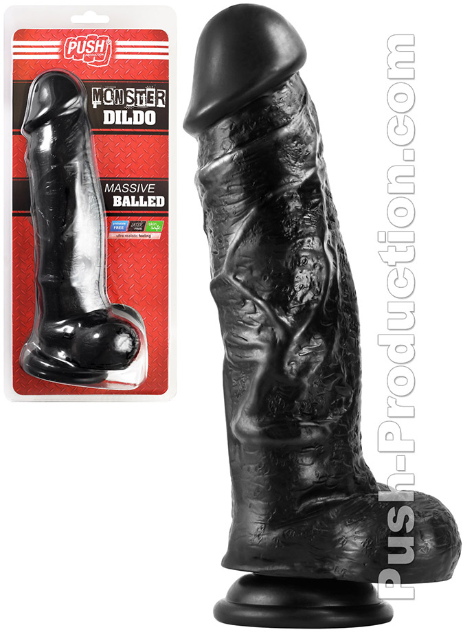 super Push Monster - Massive Balled Dildo
