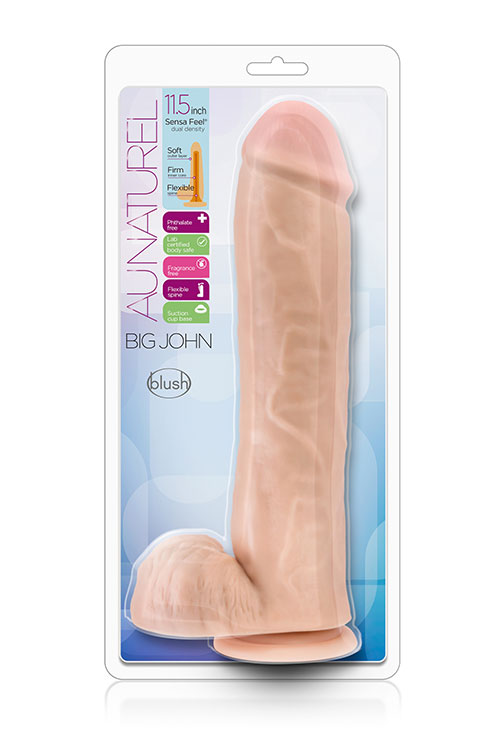 DONGS DILDOS AU NATUREL BIG JOHN AU NATUREL BIG JOHN