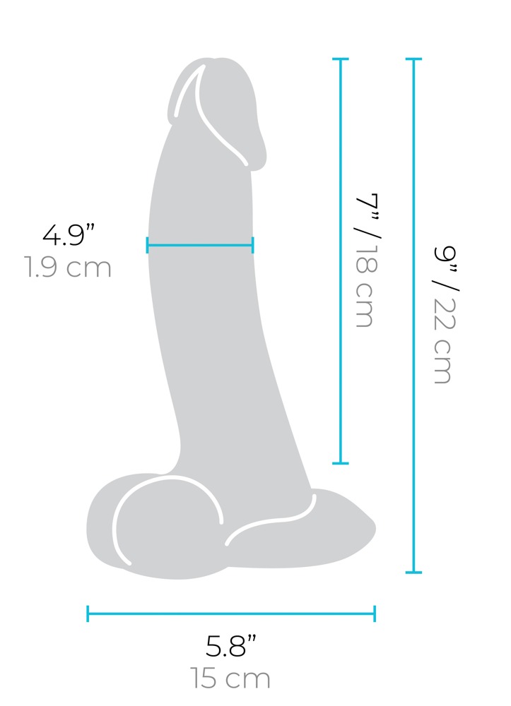 ACESS&Oacute;RIOS CASAL B-Vibe Slipskin 9 Curvy B-Vibe Slipskin 9 Curvy